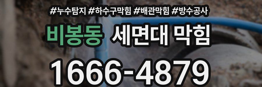 비봉동 세면대 막힘