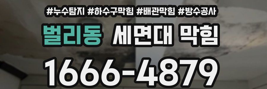 벌리동 세면대 막힘
