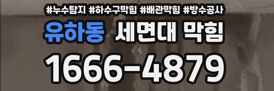 유하동 세면대 막힘