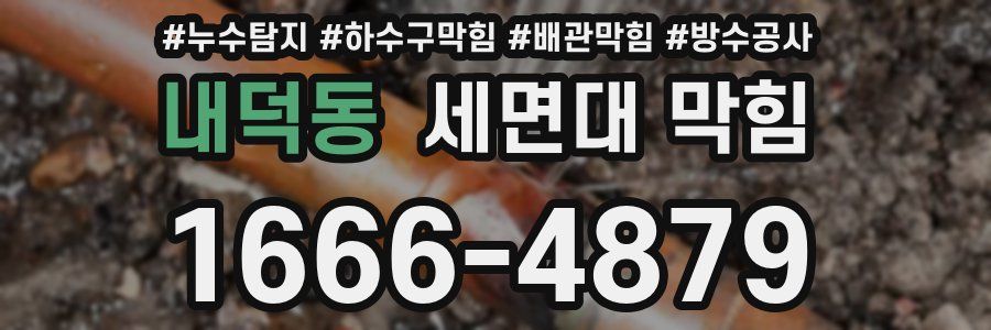 내덕동 세면대 막힘