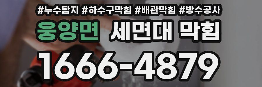 웅양면 세면대 막힘