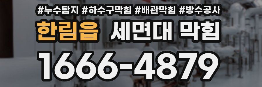 한림읍 세면대 막힘