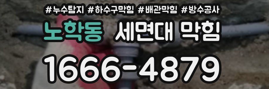 노학동 세면대 막힘