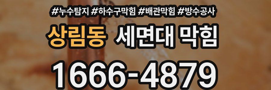 상림동 세면대 막힘