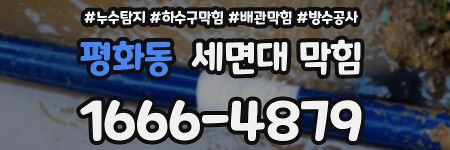 평화동 세면대 막힘