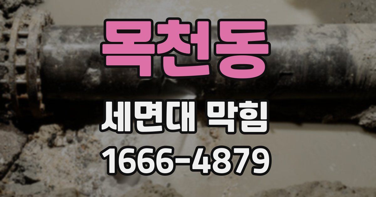 목천동 세면대 막힘