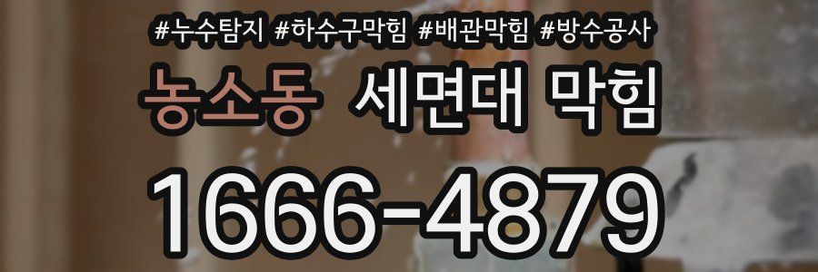 농소동 세면대 막힘