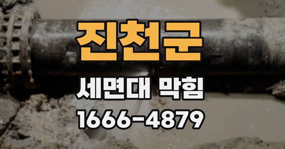 진천군 세면대 막힘