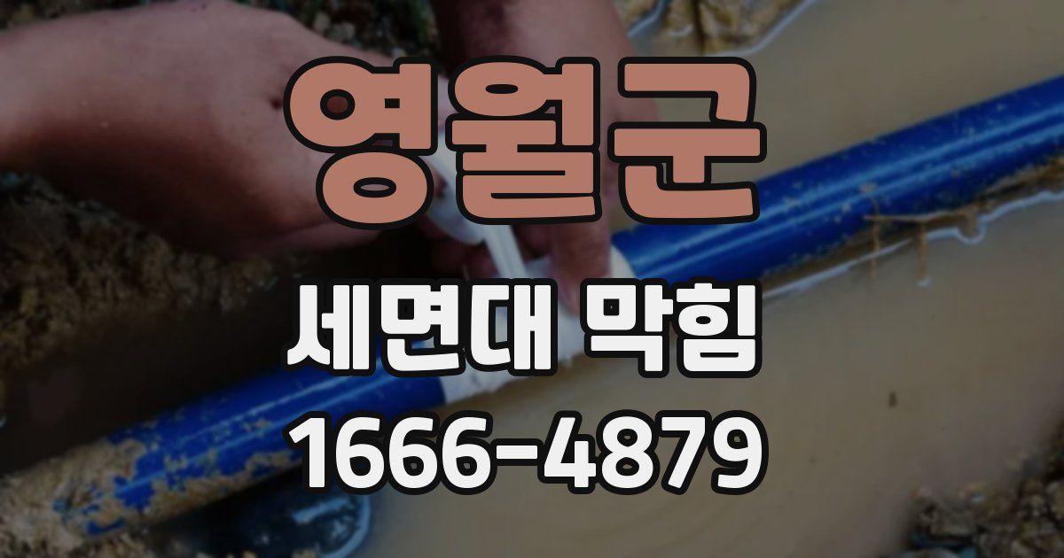 영월군 세면대 막힘