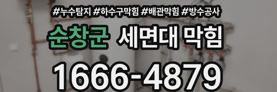 순창군 세면대 막힘