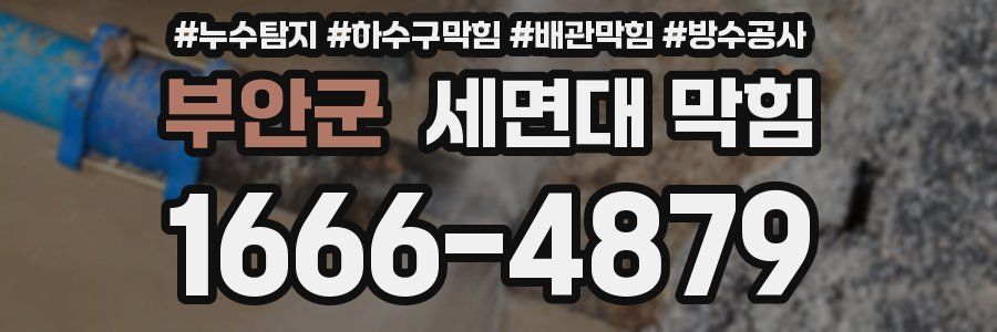 부안군 세면대 막힘