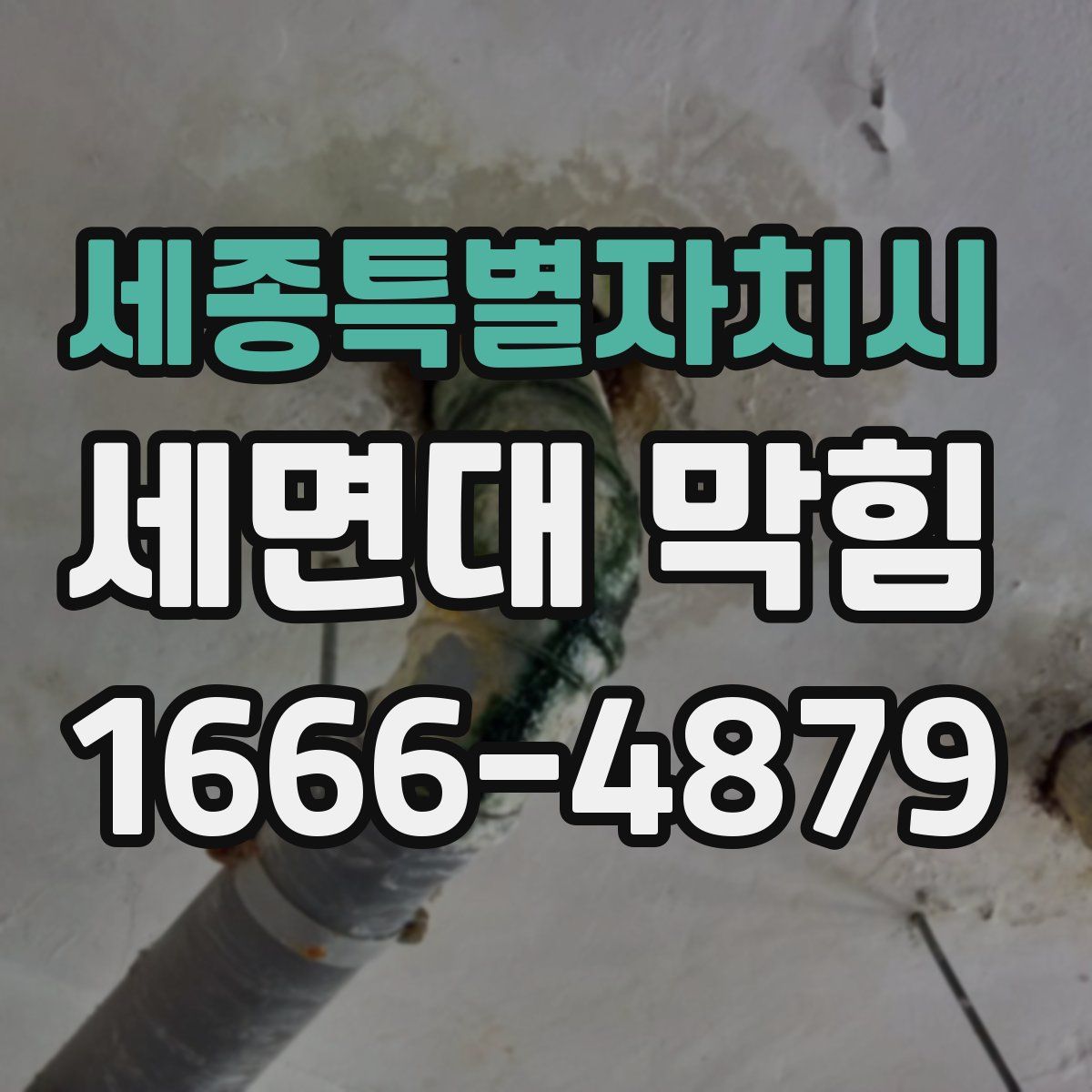 세종특별자치시 세면대 막힘