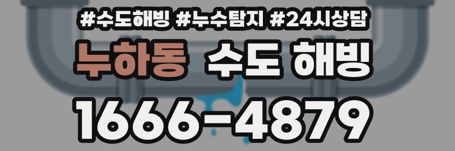 누하동 수도 해빙