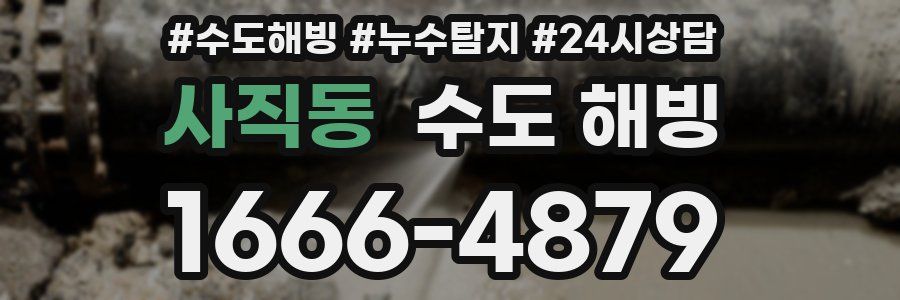사직동 수도 해빙