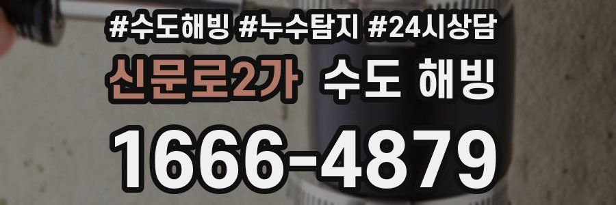 신문로2가 수도 해빙