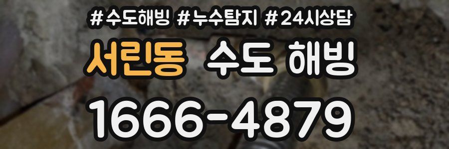 서린동 수도 해빙