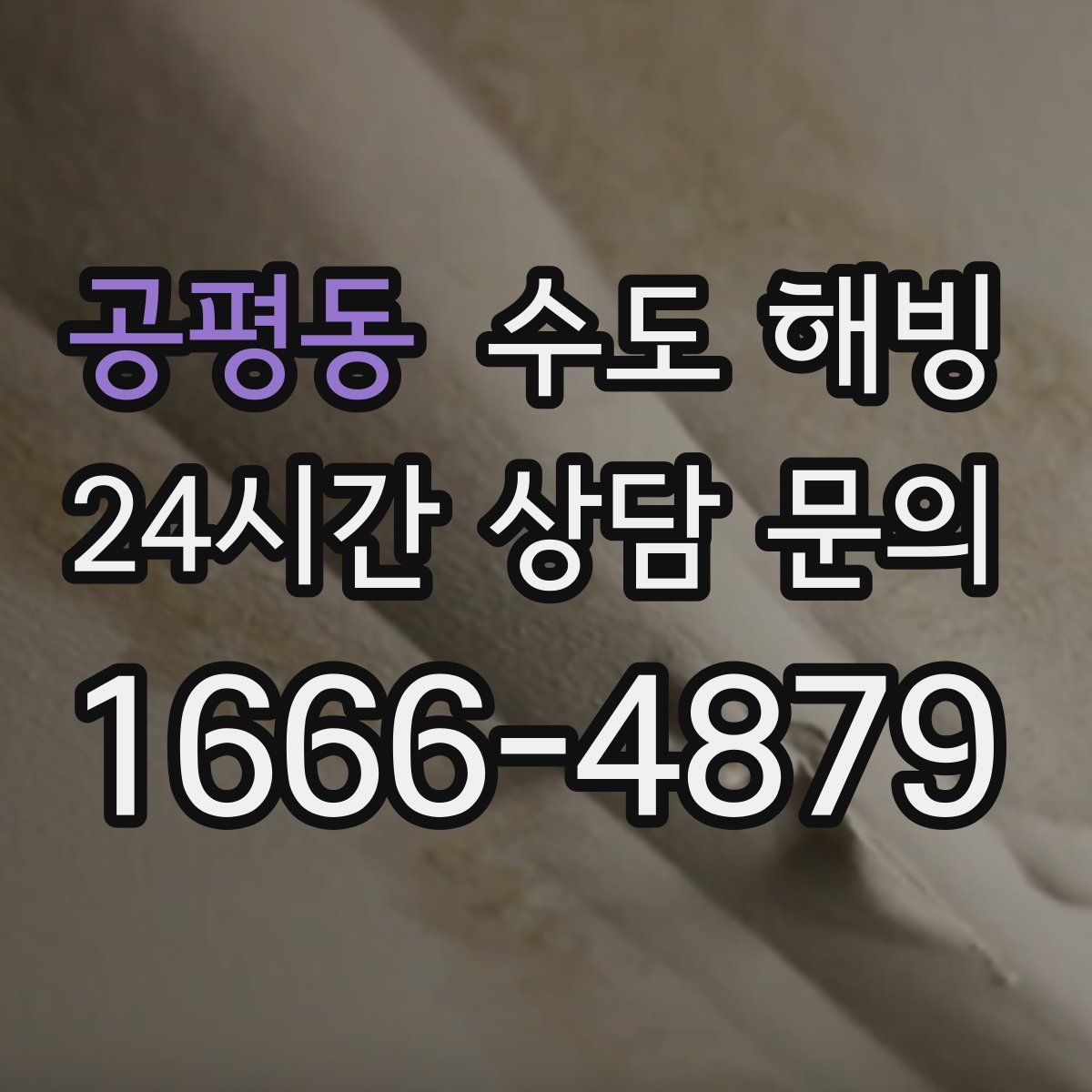 공평동 수도 해빙