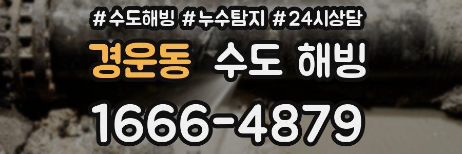 경운동 수도 해빙