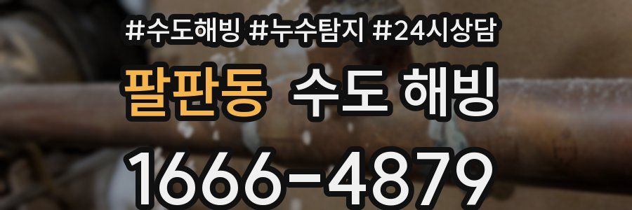 팔판동 수도 해빙