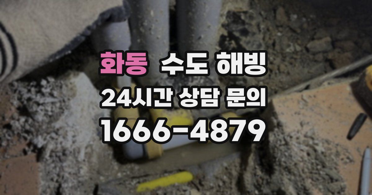 화동 수도 해빙