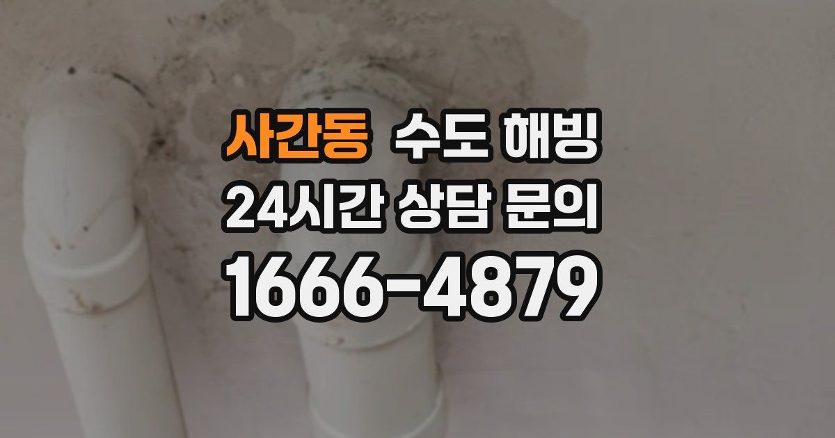 사간동 수도 해빙