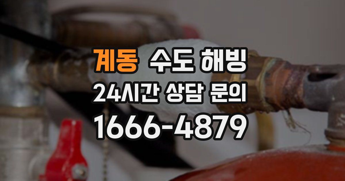 계동 수도 해빙