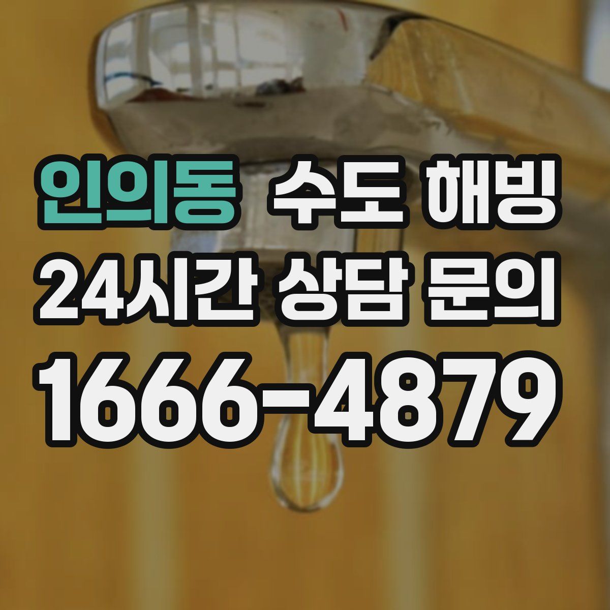 인의동 수도 해빙