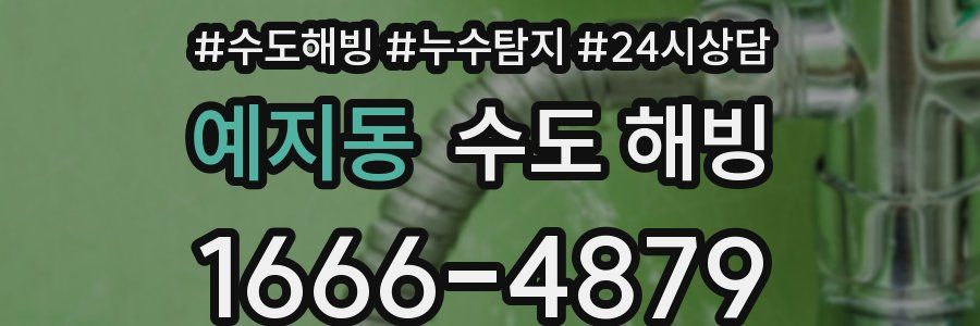 예지동 수도 해빙
