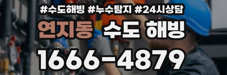 연지동 수도 해빙