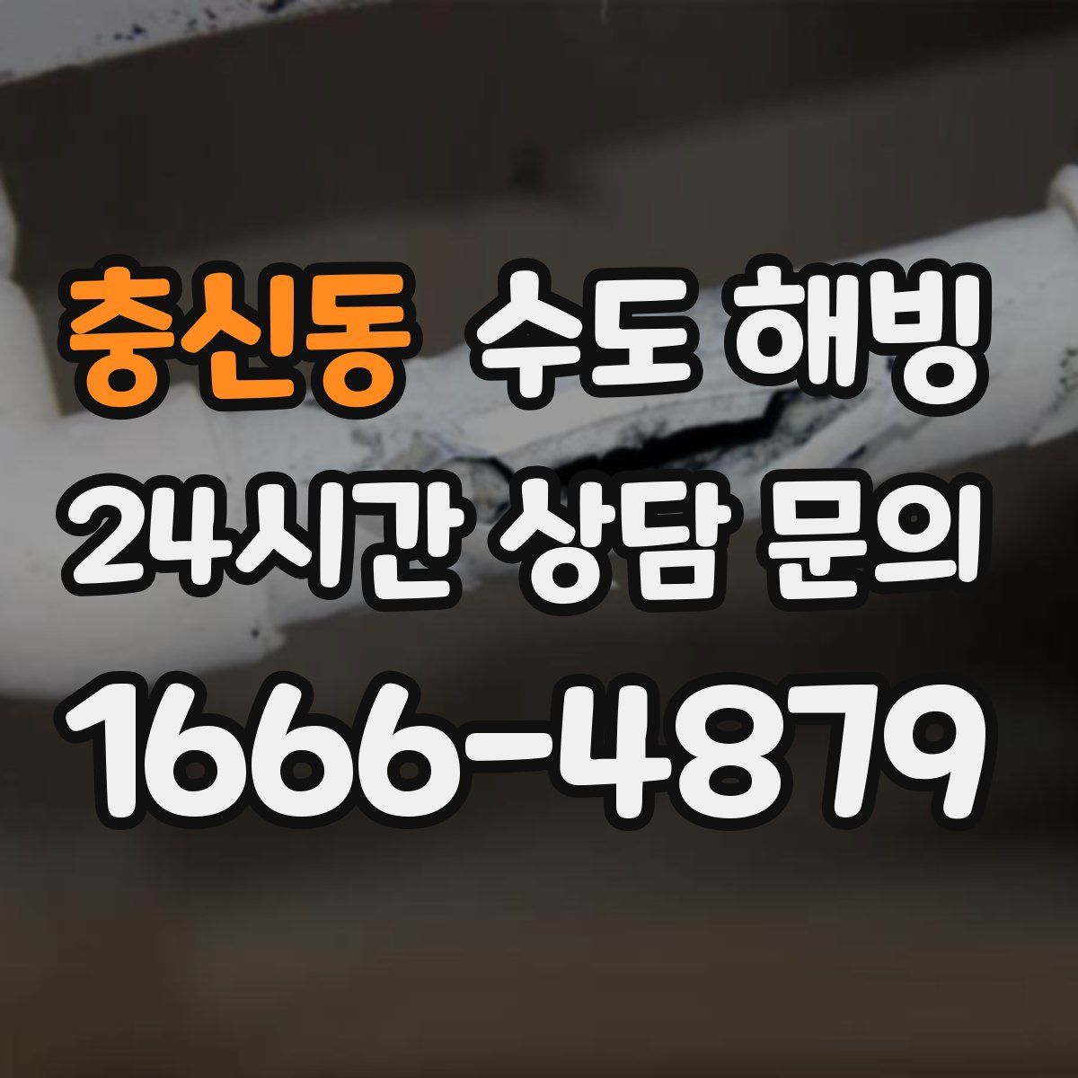 충신동 수도 해빙