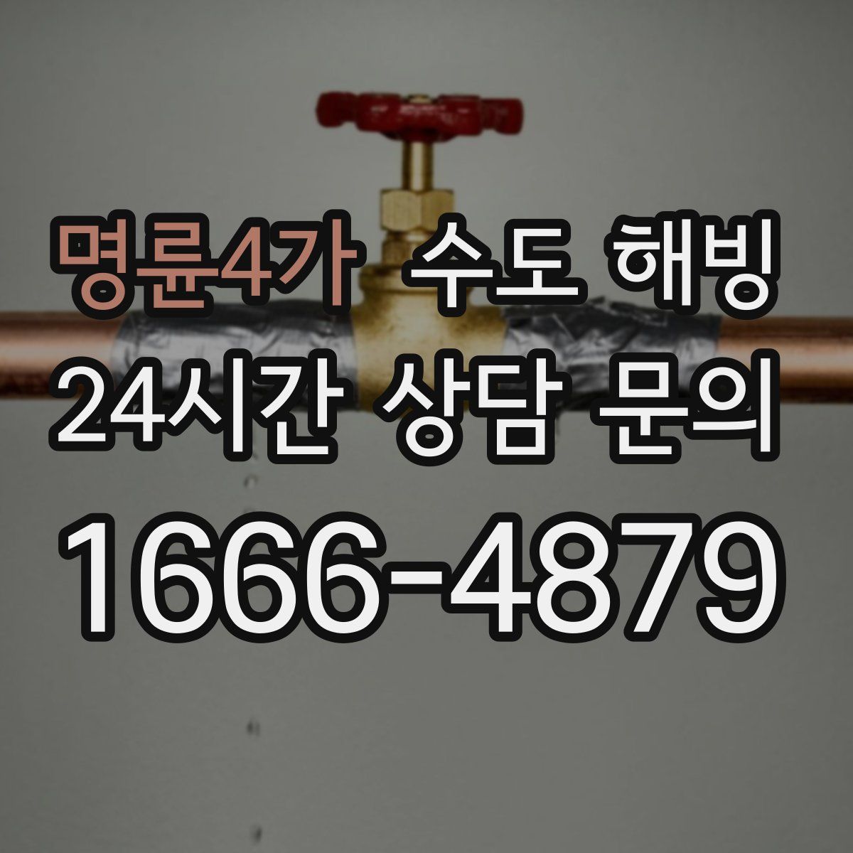 명륜4가 수도 해빙
