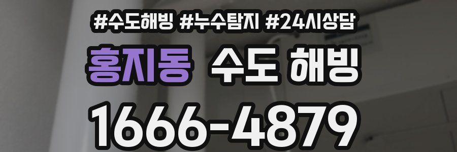 홍지동 수도 해빙