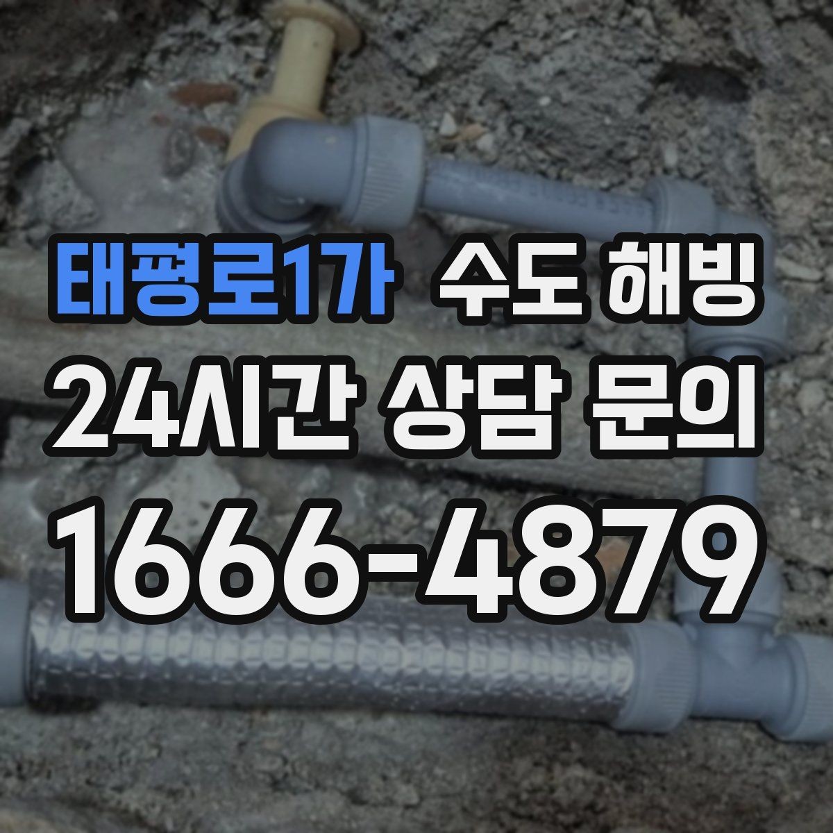 태평로1가 수도 해빙 보일러는 정상인데 물만 안 나오면