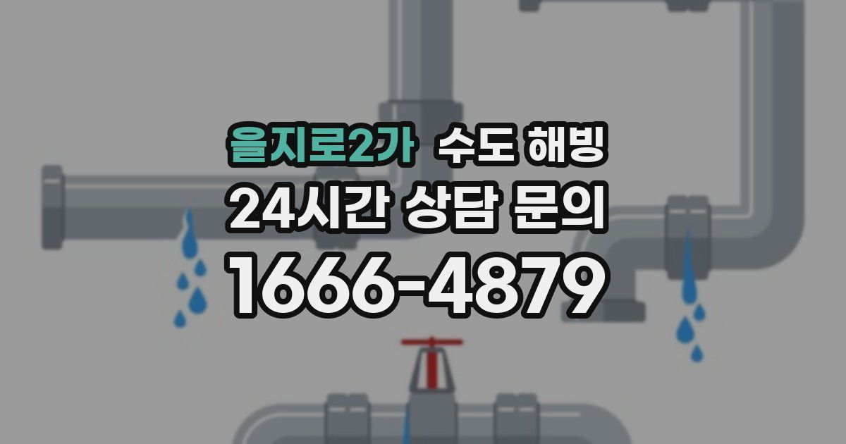 을지로2가 수도 해빙