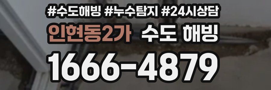 인현동2가 수도 해빙