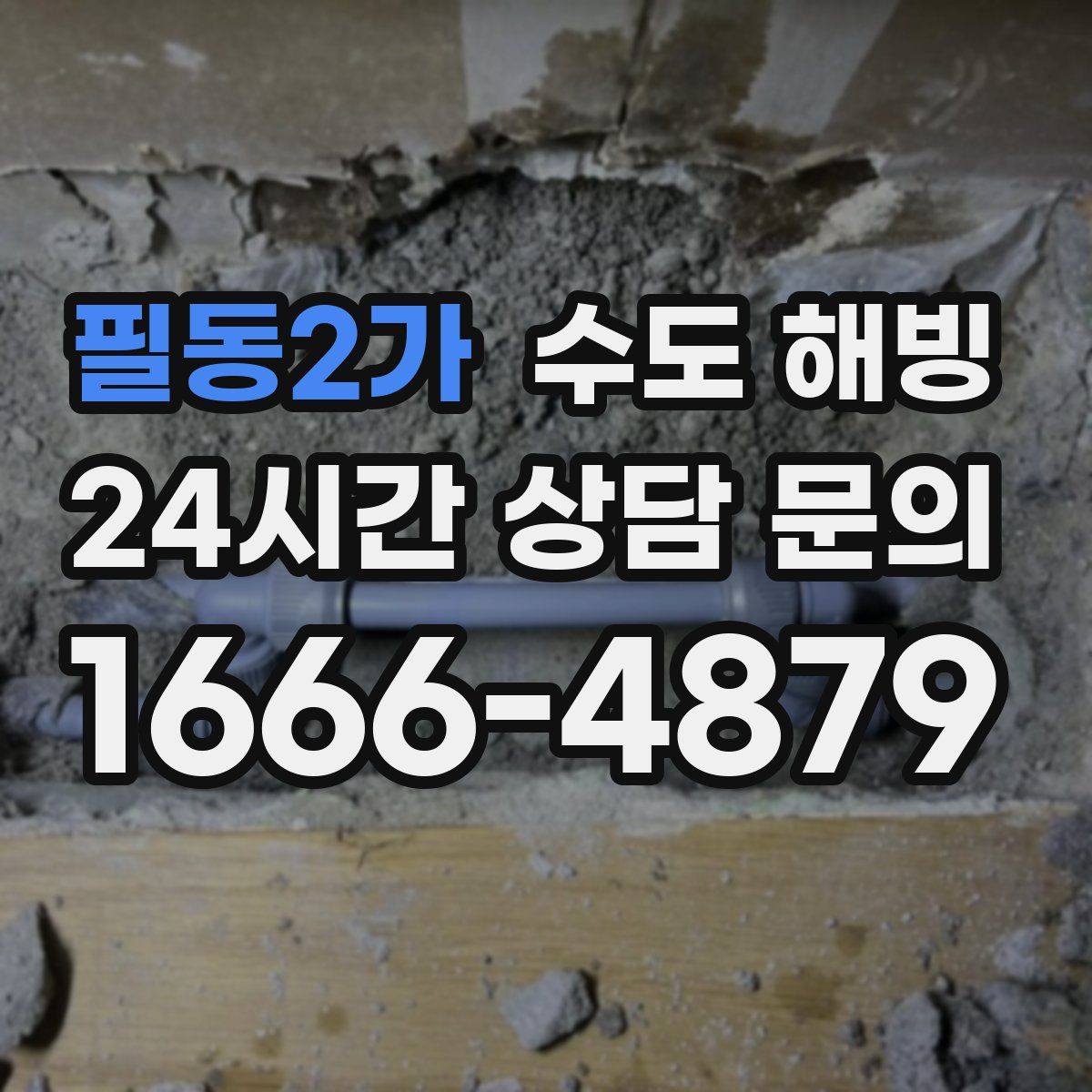 필동2가 수도 해빙