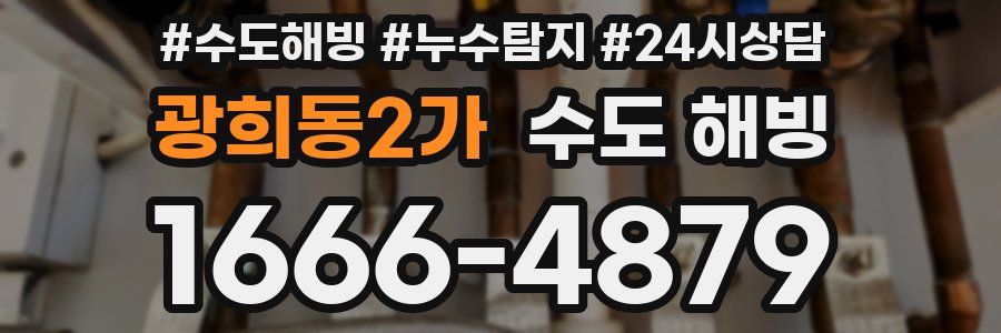 광희동2가 수도 해빙