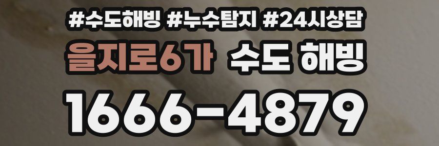 을지로6가 수도 해빙