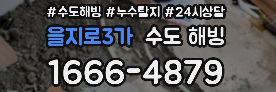 을지로3가 수도 해빙