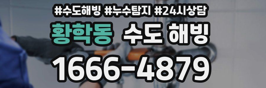 황학동 수도 해빙