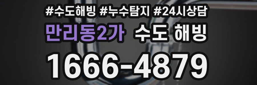 만리동2가 수도 해빙