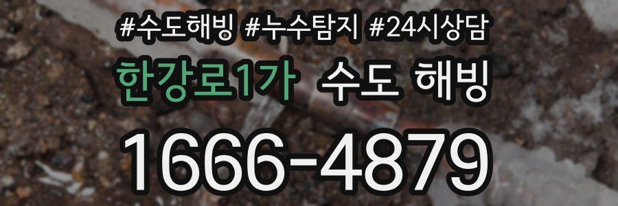 한강로1가 수도 해빙