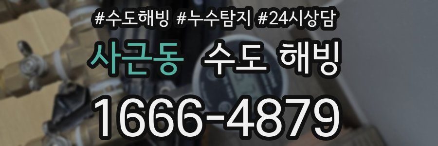 사근동 수도 해빙