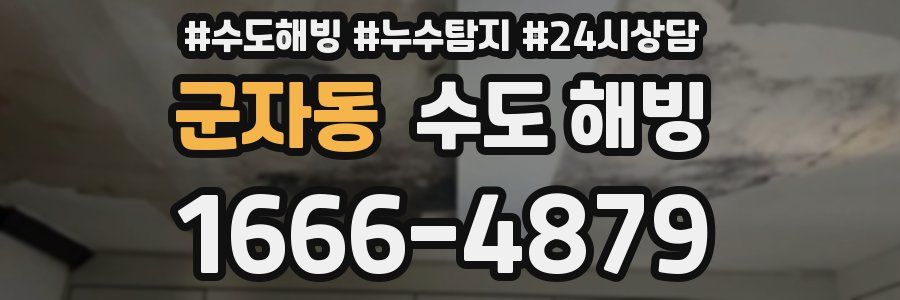 군자동 수도 해빙