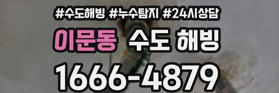 이문동 수도 해빙