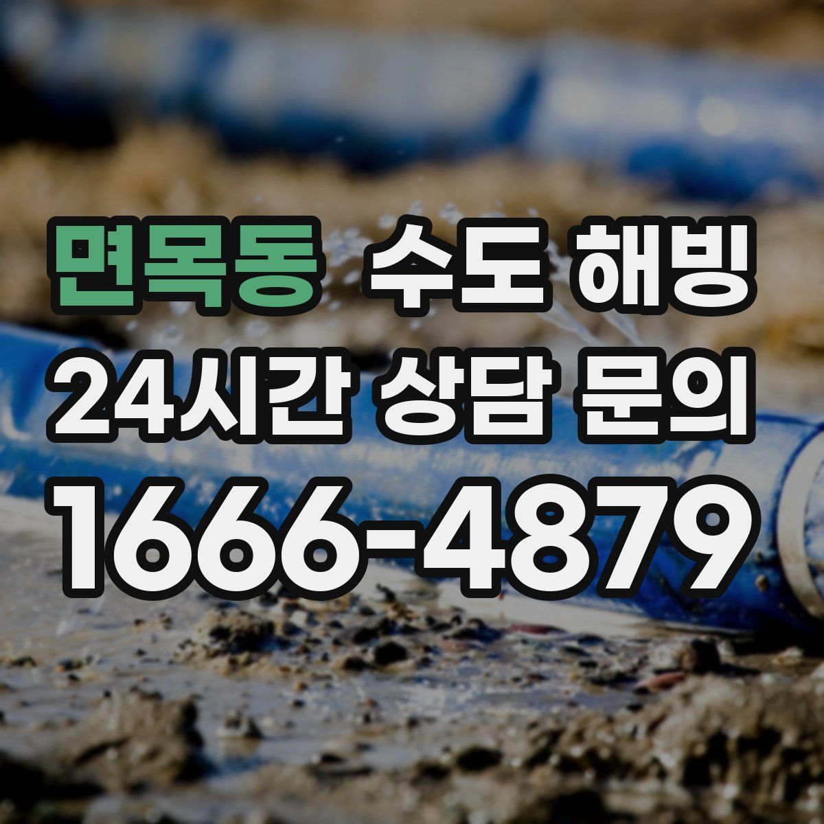 면목동 수도 해빙