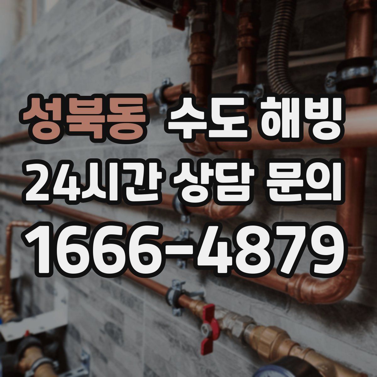 성북동 수도 해빙