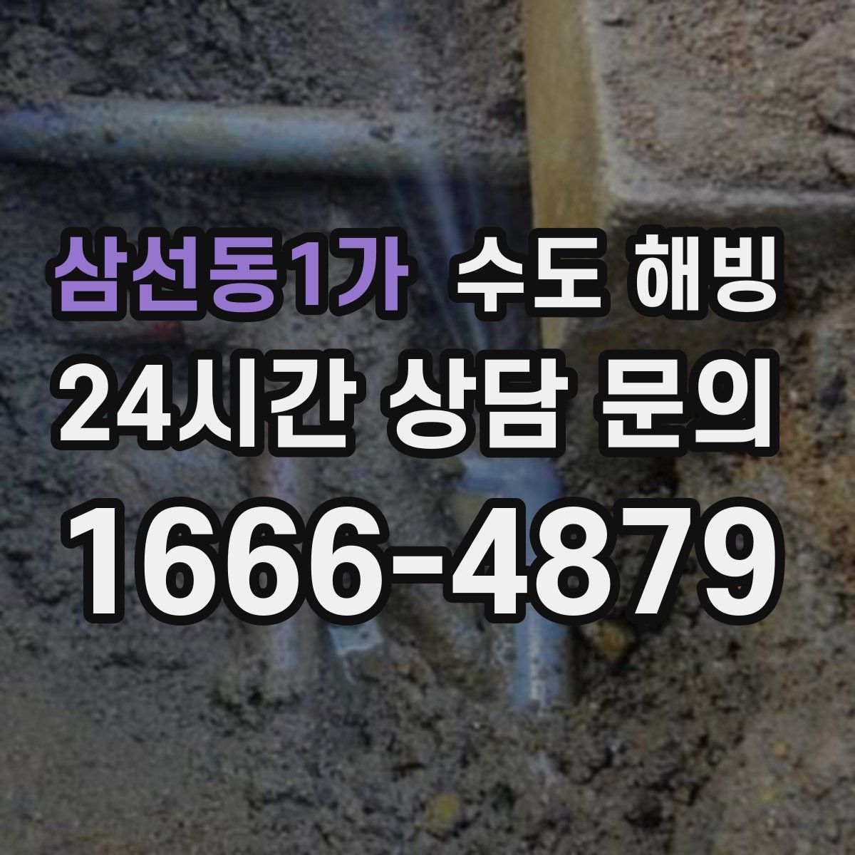 삼선동1가 수도 해빙