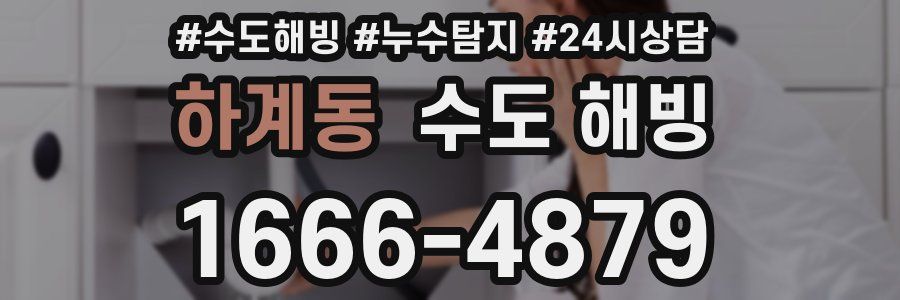 하계동 수도 해빙