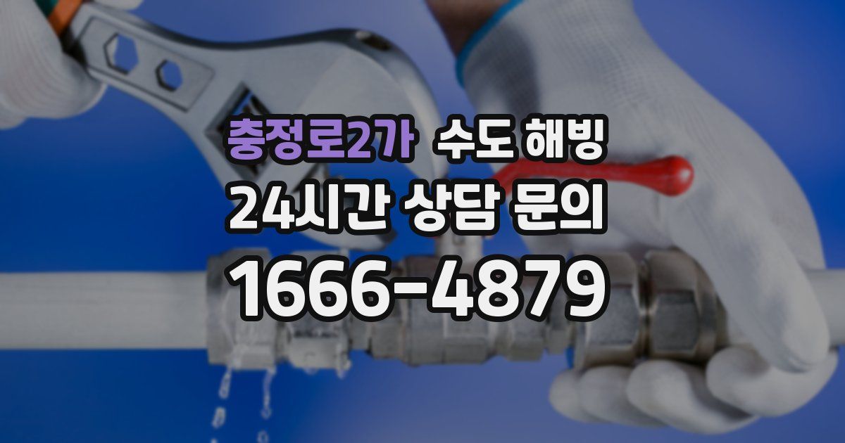 충정로2가 수도 해빙